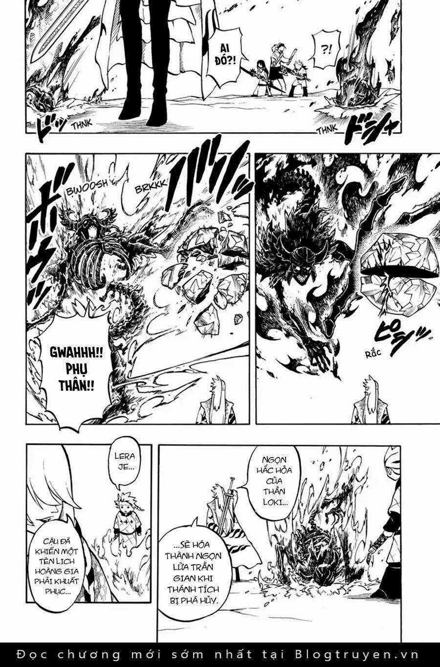 Gill: "Không ai có thể đánh bại ta khi ta dùng rìu!" Chapter 8 trang 10