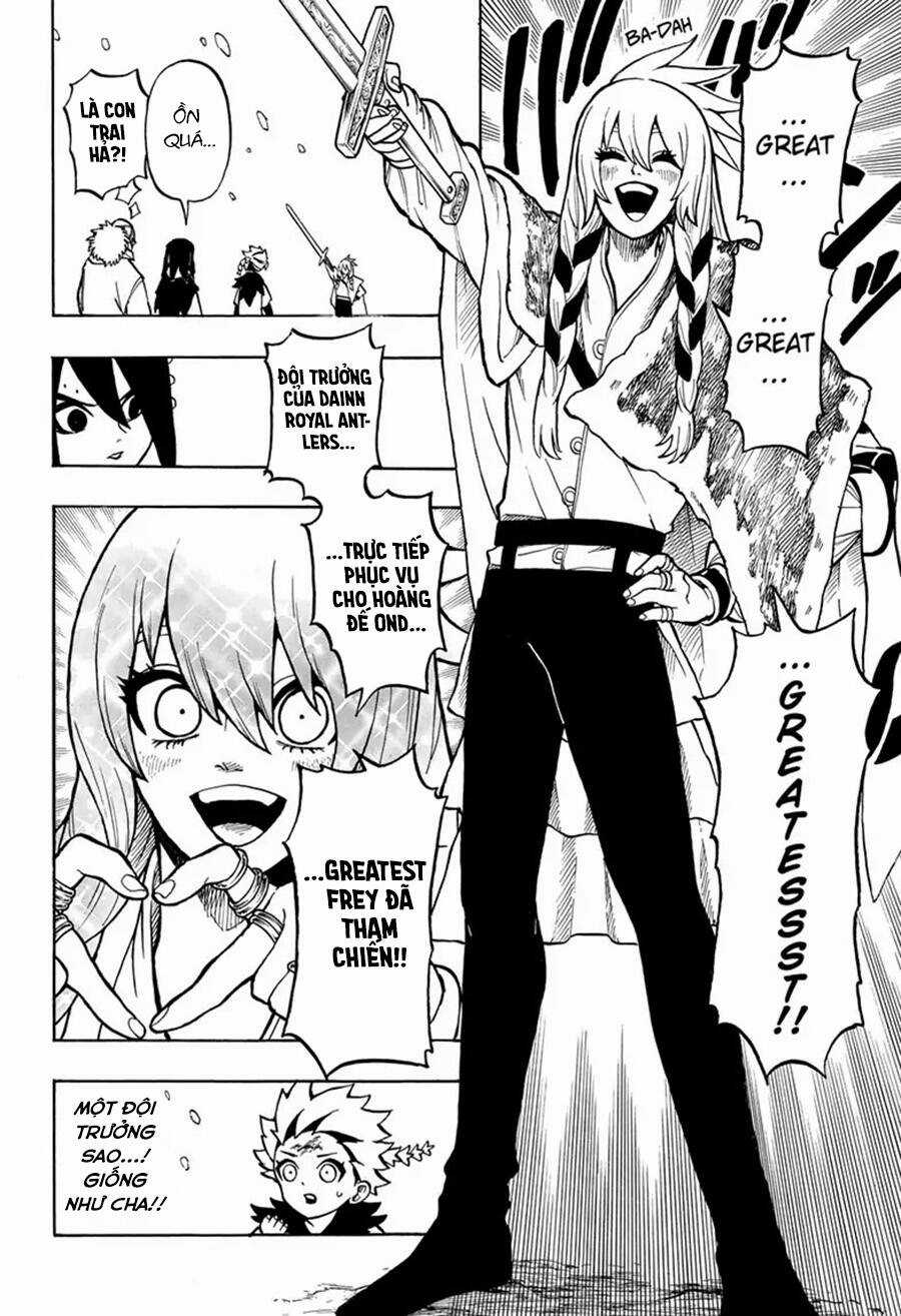 Gill: "Không ai có thể đánh bại ta khi ta dùng rìu!" Chapter 8 trang 12