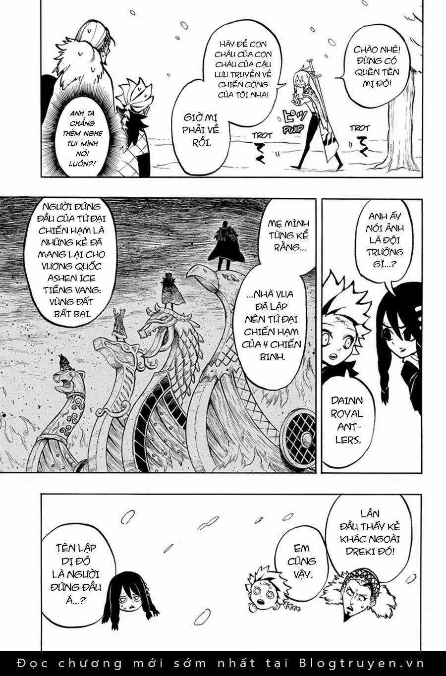 Gill: "Không ai có thể đánh bại ta khi ta dùng rìu!" Chapter 8 trang 13