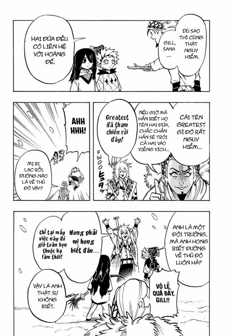 Gill: "Không ai có thể đánh bại ta khi ta dùng rìu!" Chapter 8 trang 14