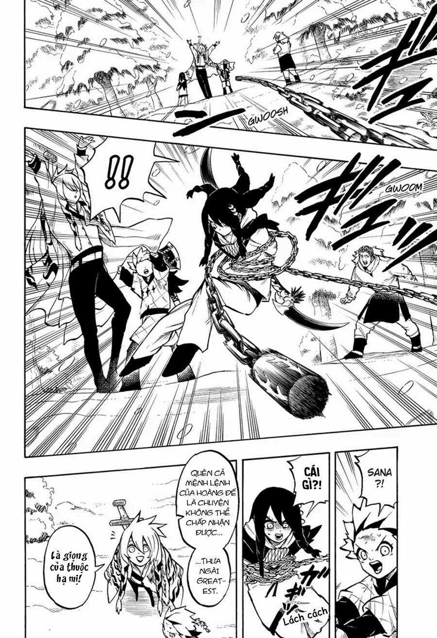 Gill: "Không ai có thể đánh bại ta khi ta dùng rìu!" Chapter 8 trang 16