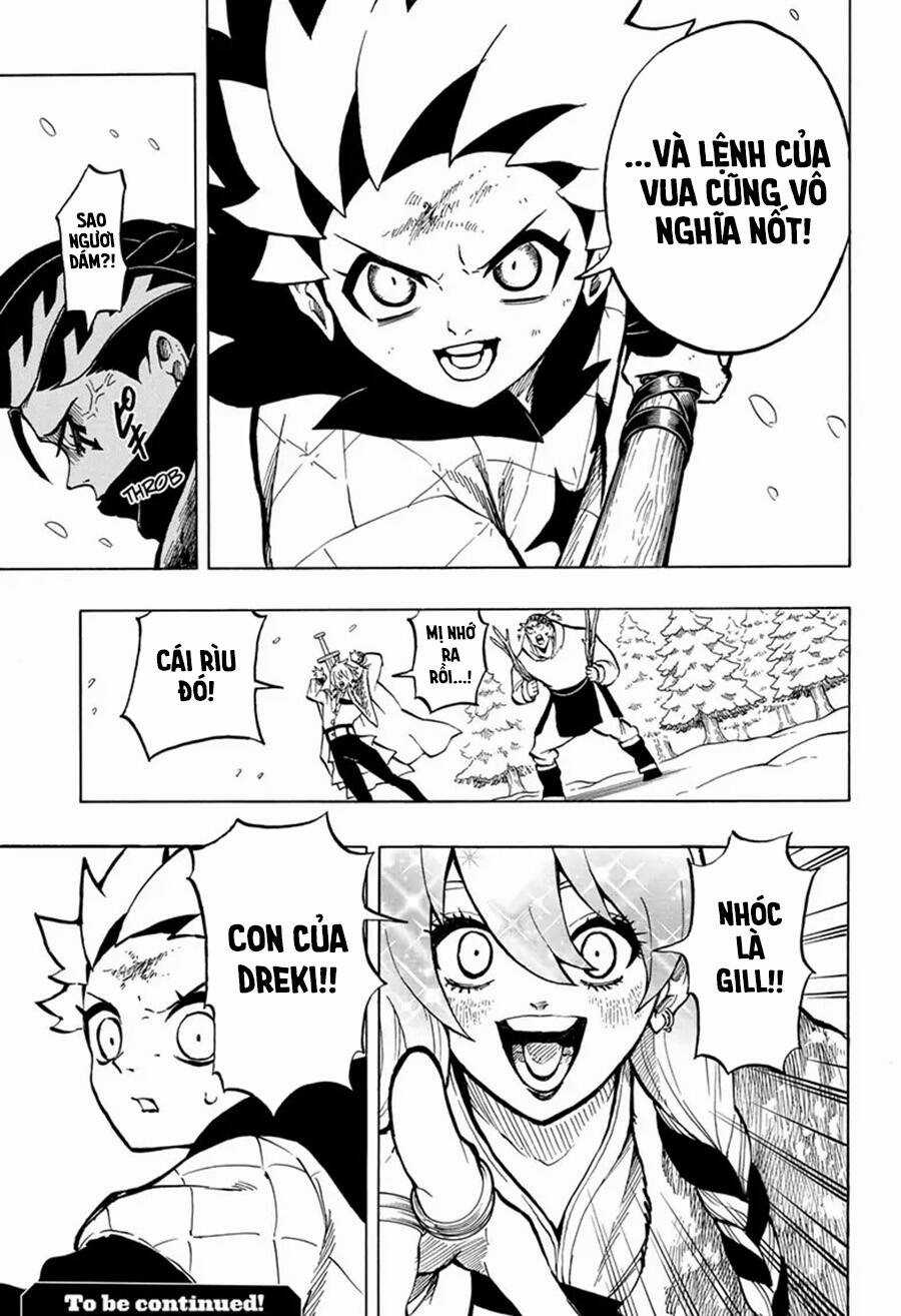 Gill: "Không ai có thể đánh bại ta khi ta dùng rìu!" Chapter 8 trang 19