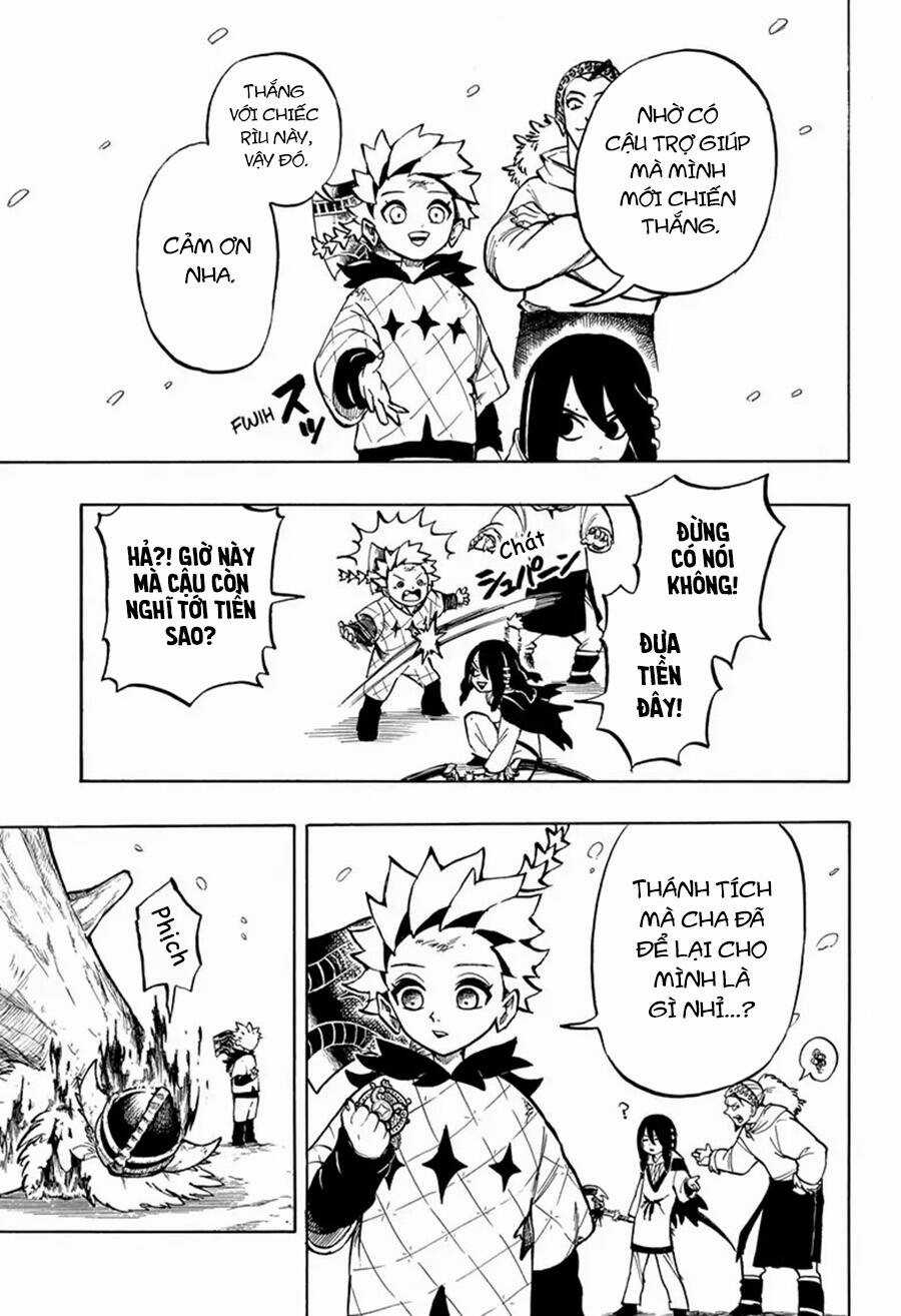 Gill: "Không ai có thể đánh bại ta khi ta dùng rìu!" Chapter 8 trang 6