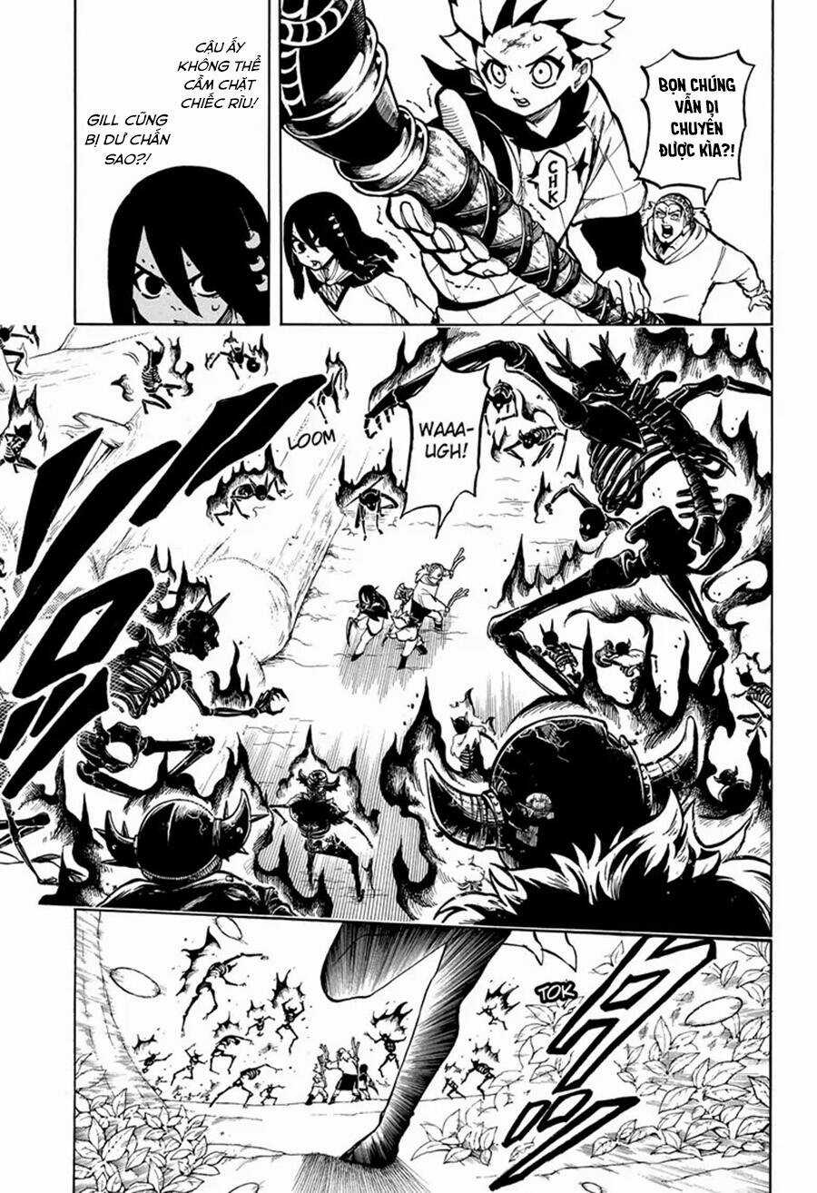 Gill: "Không ai có thể đánh bại ta khi ta dùng rìu!" Chapter 8 trang 8