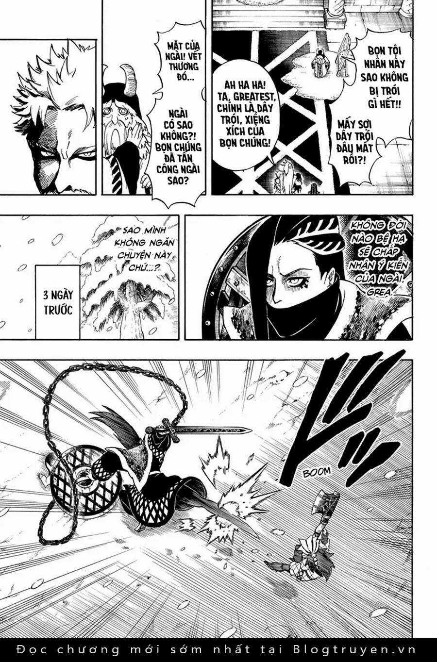 Gill: "Không ai có thể đánh bại ta khi ta dùng rìu!" Chapter 9 trang 10