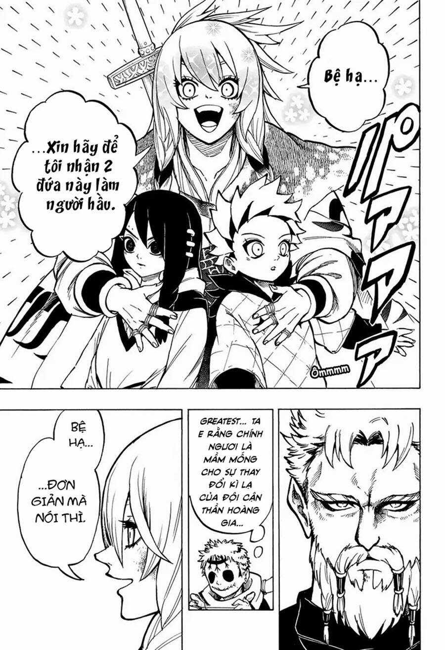 Gill: "Không ai có thể đánh bại ta khi ta dùng rìu!" Chapter 9 trang 14