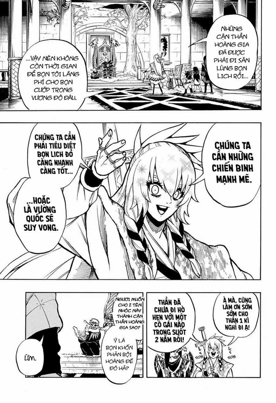 Gill: "Không ai có thể đánh bại ta khi ta dùng rìu!" Chapter 9 trang 16