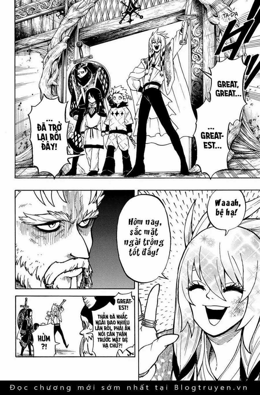 Gill: "Không ai có thể đánh bại ta khi ta dùng rìu!" Chapter 9 trang 9