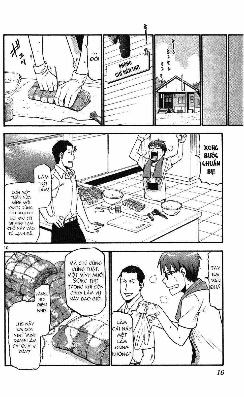 Gin No Saji Chapter 27 trang 18