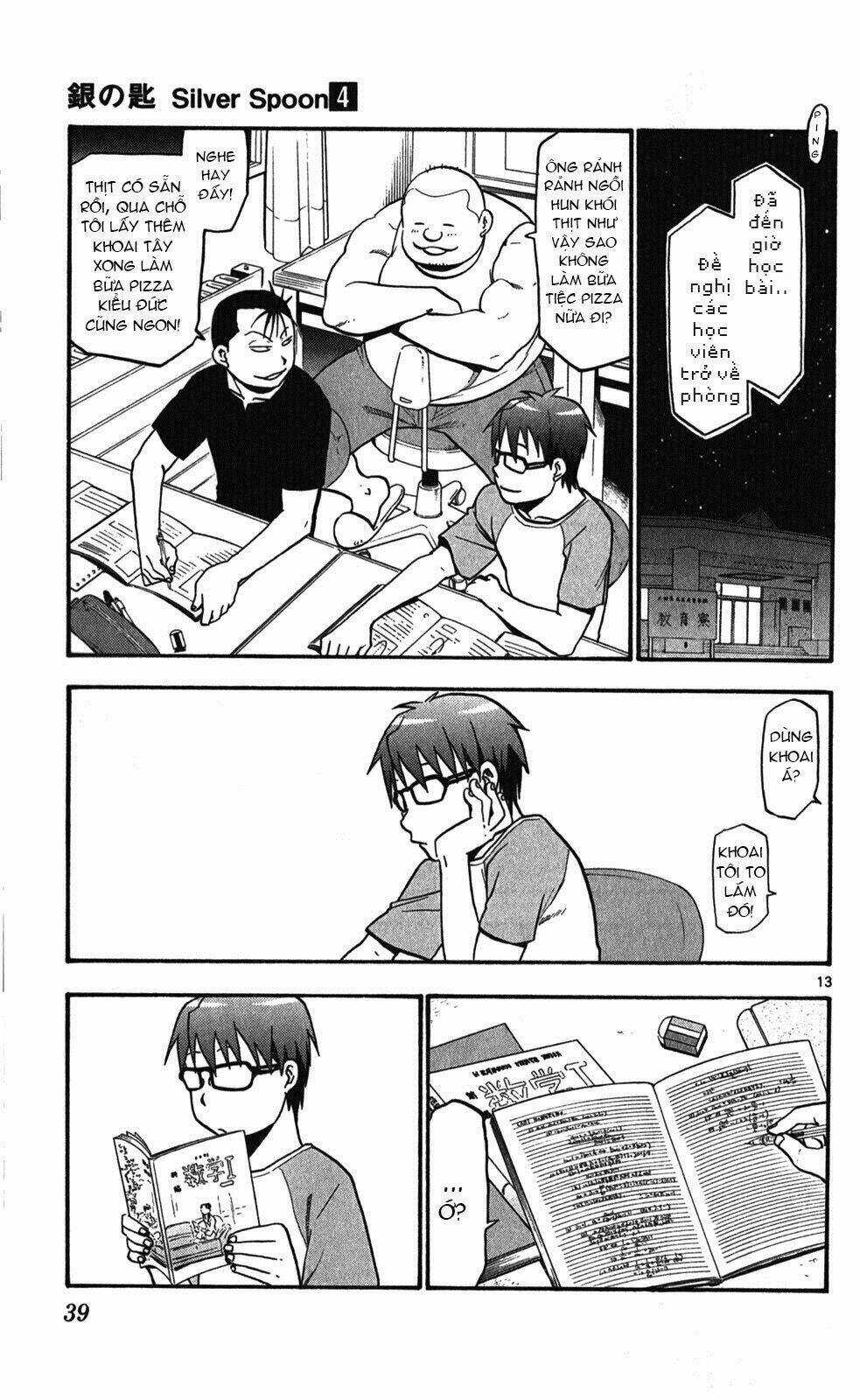 Gin No Saji Chapter 28 trang 12