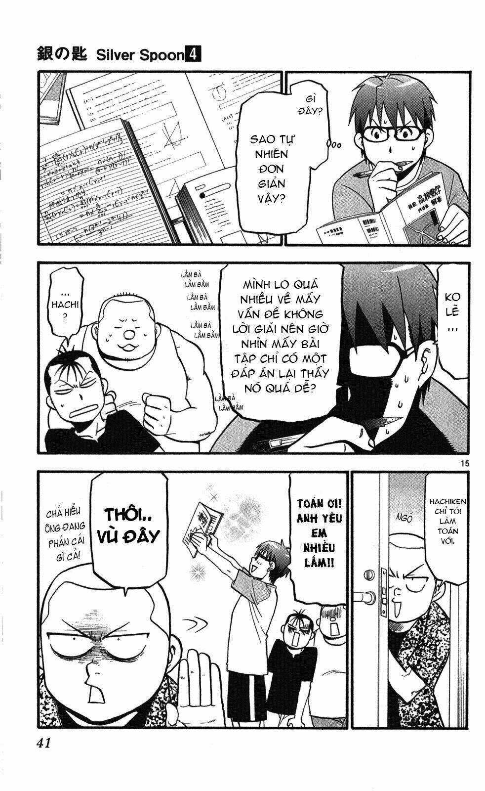 Gin No Saji Chapter 28 trang 14