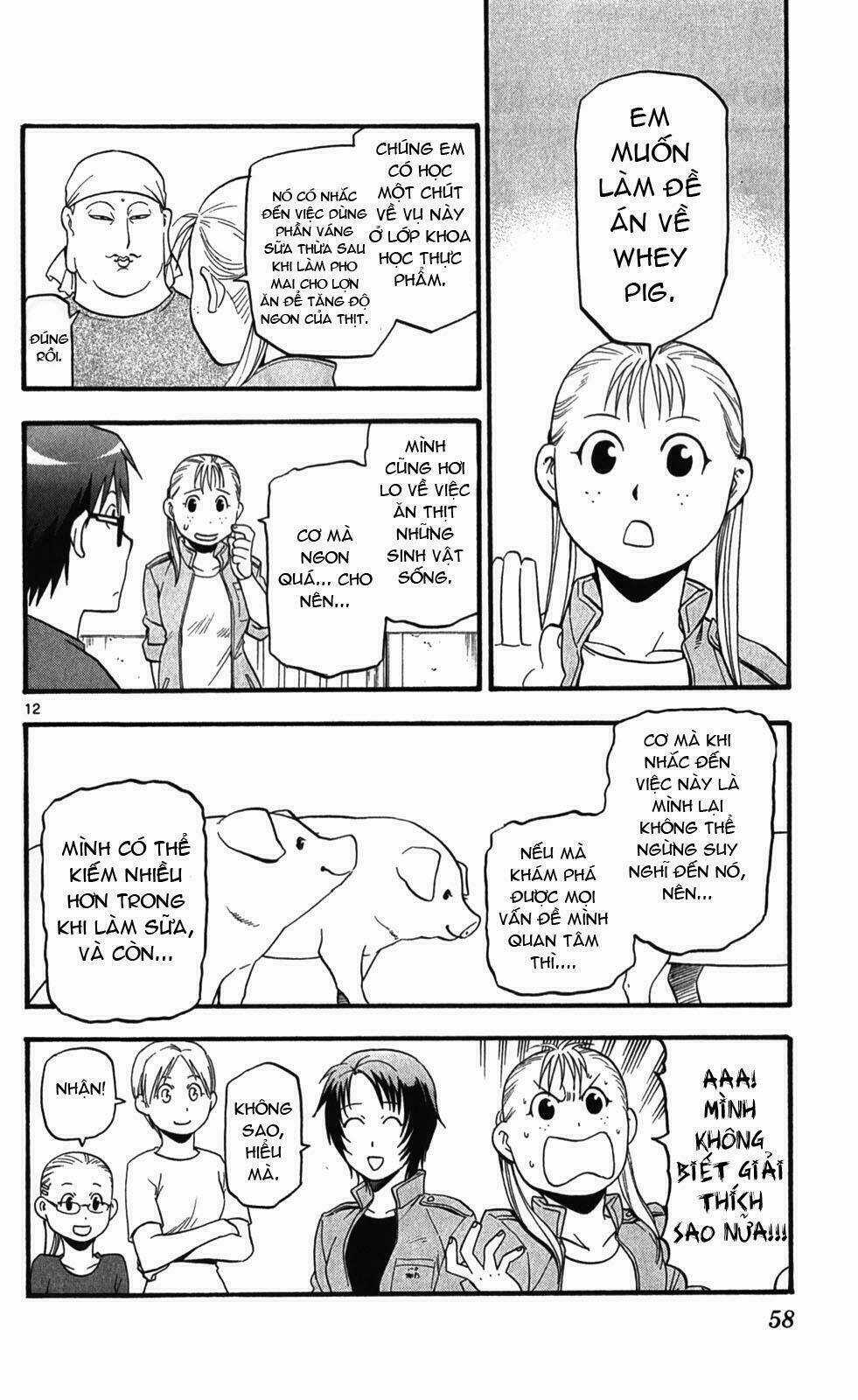 Gin No Saji Chapter 29 trang 11