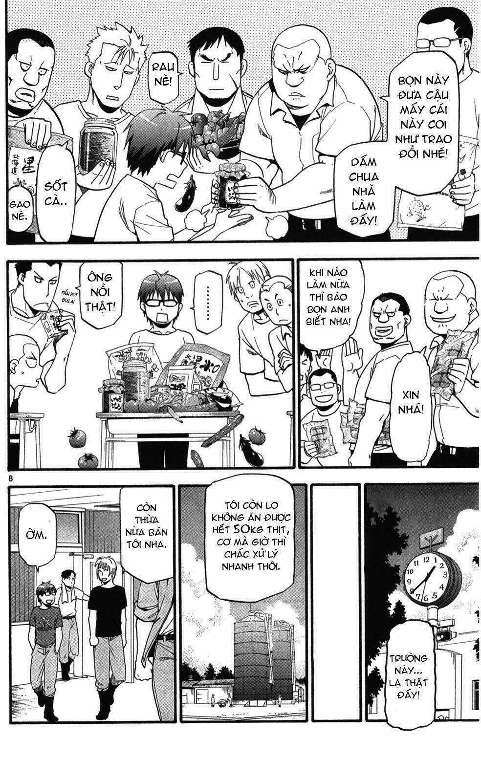 Gin No Saji Chapter 29 trang 7