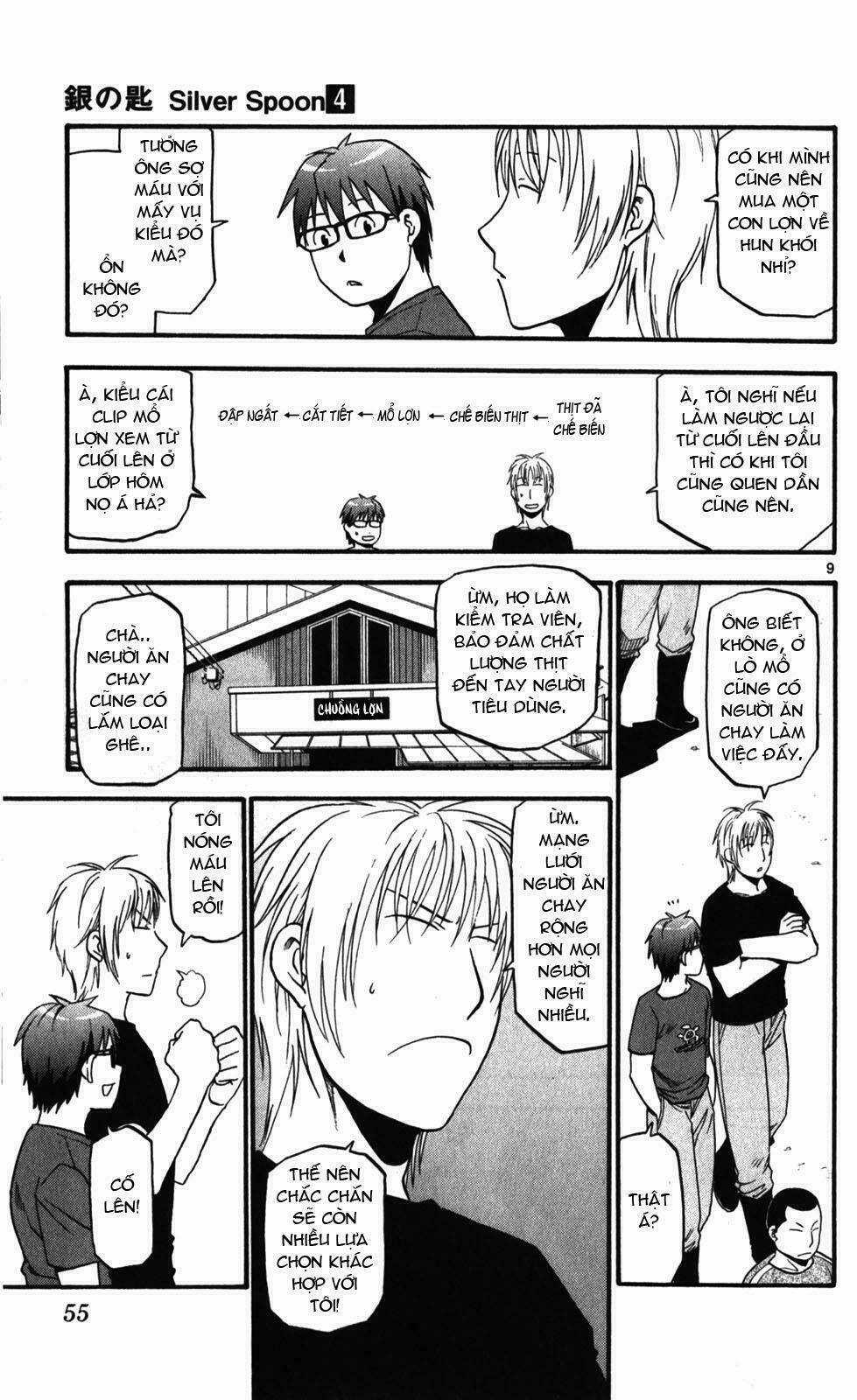 Gin No Saji Chapter 29 trang 8