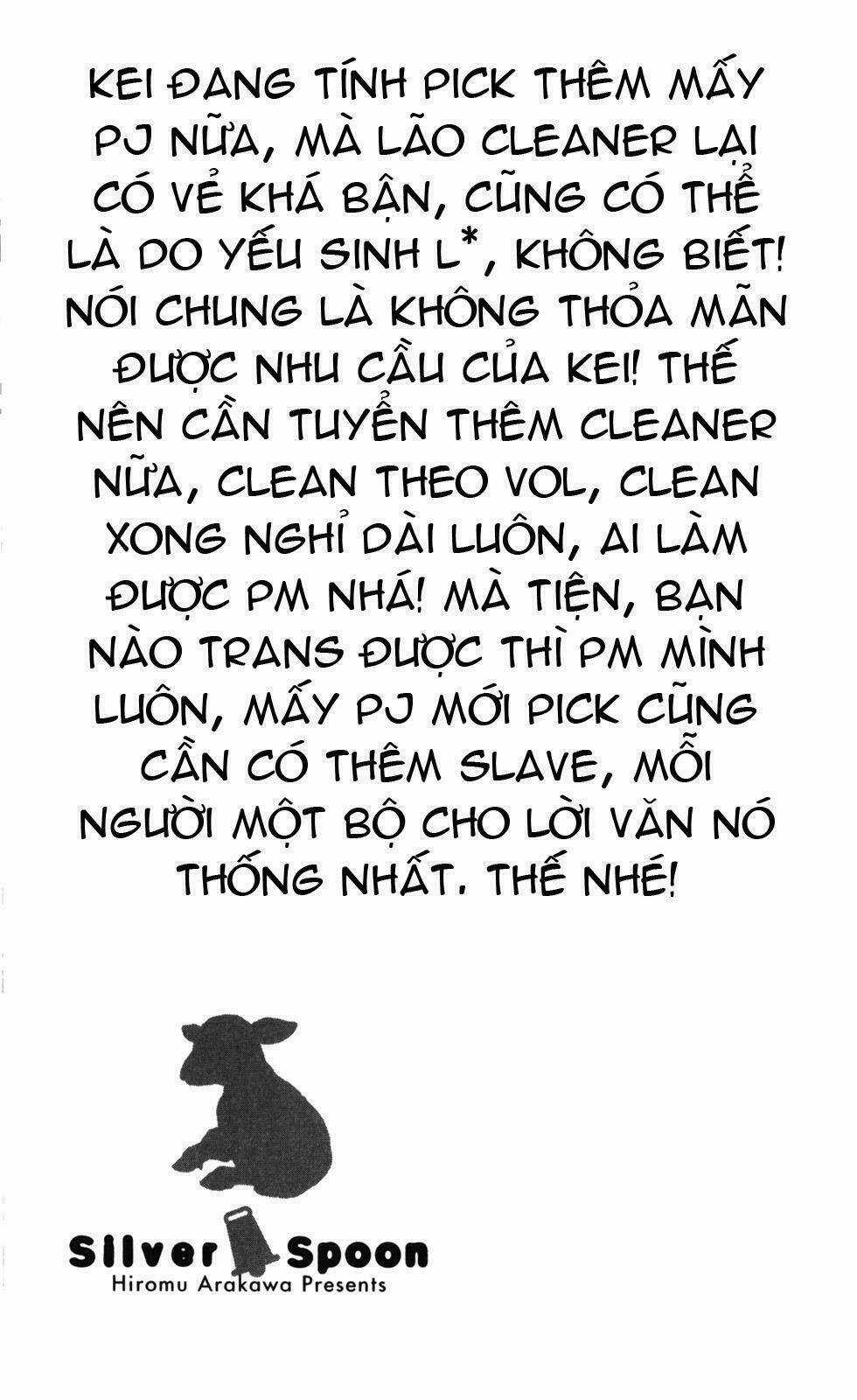 Gin No Saji Chapter 31 trang 18