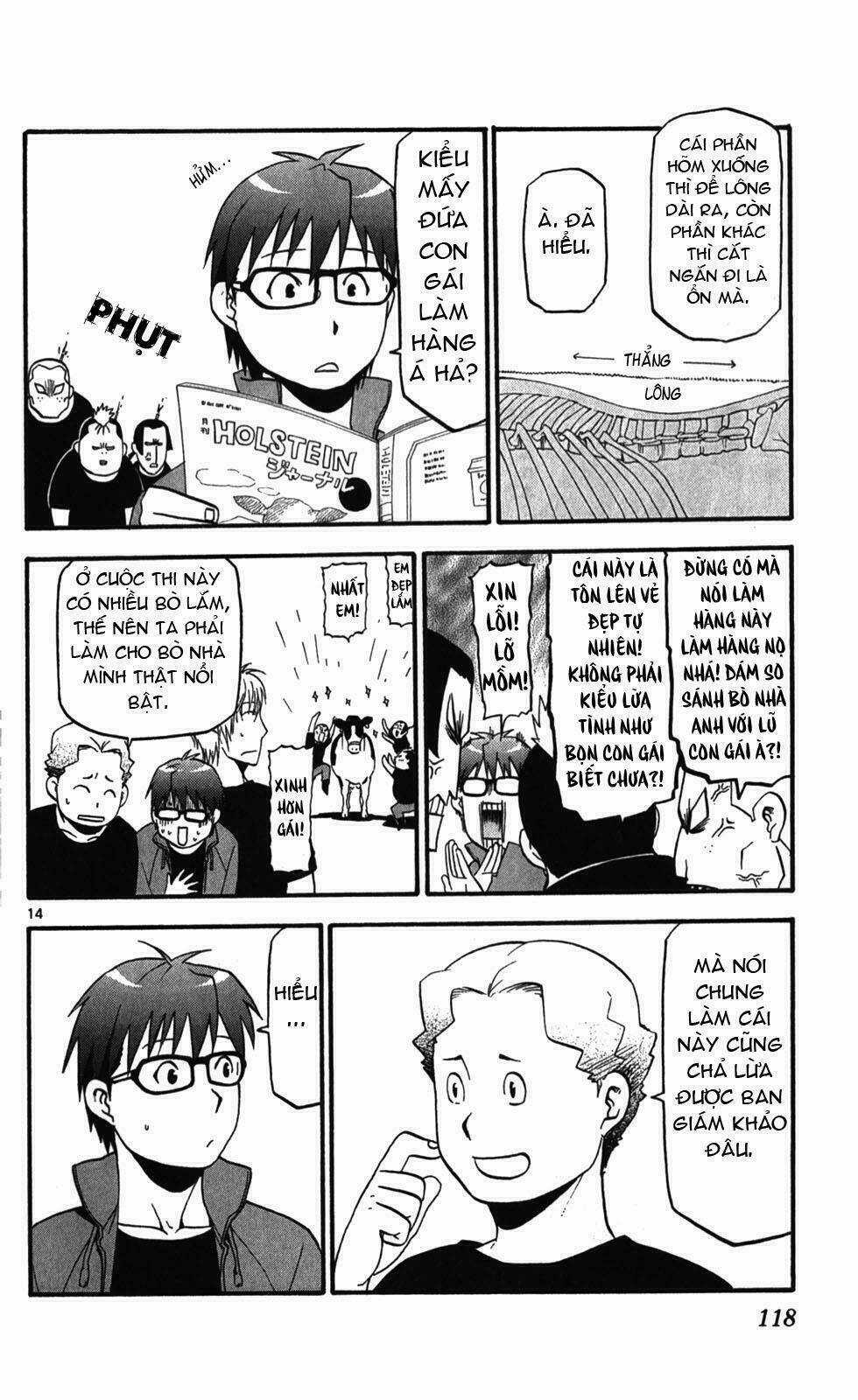 Gin No Saji Chapter 32 trang 13