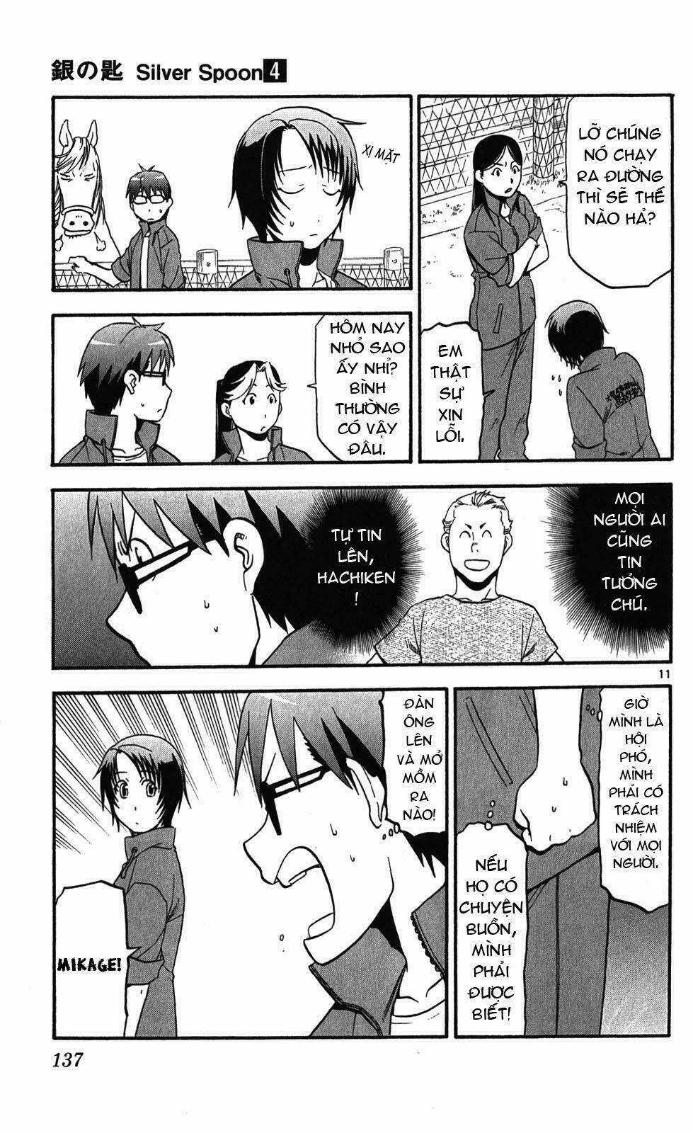 Gin No Saji Chapter 33 trang 10