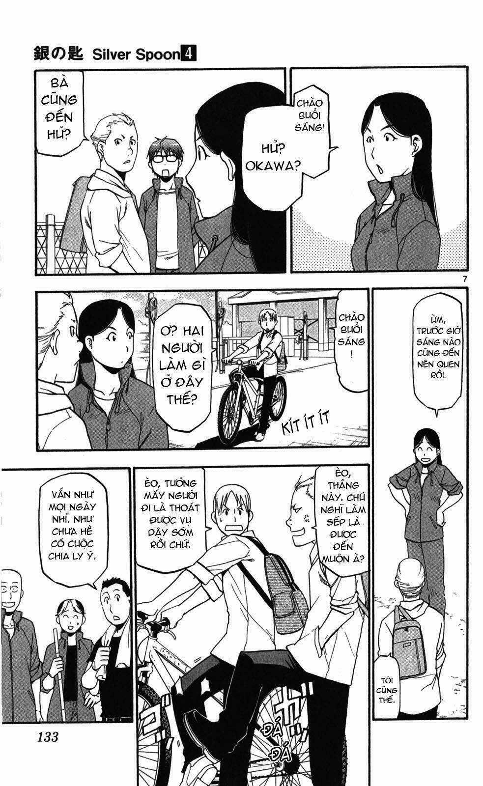 Gin No Saji Chapter 33 trang 6