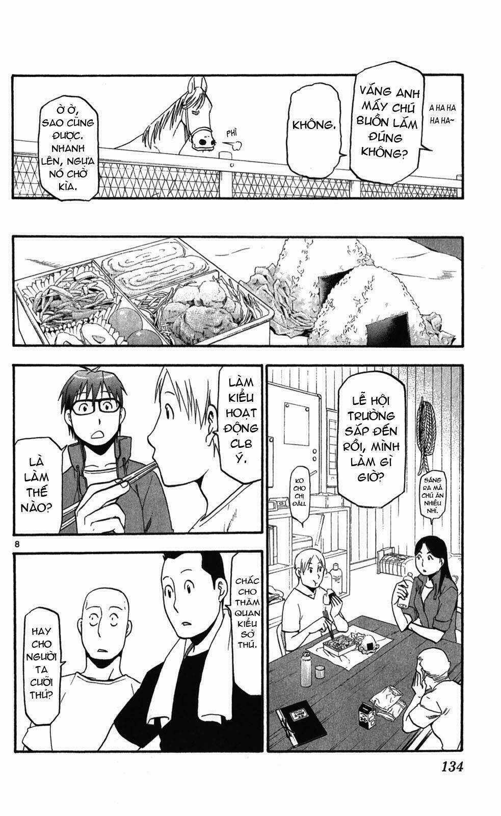 Gin No Saji Chapter 33 trang 7