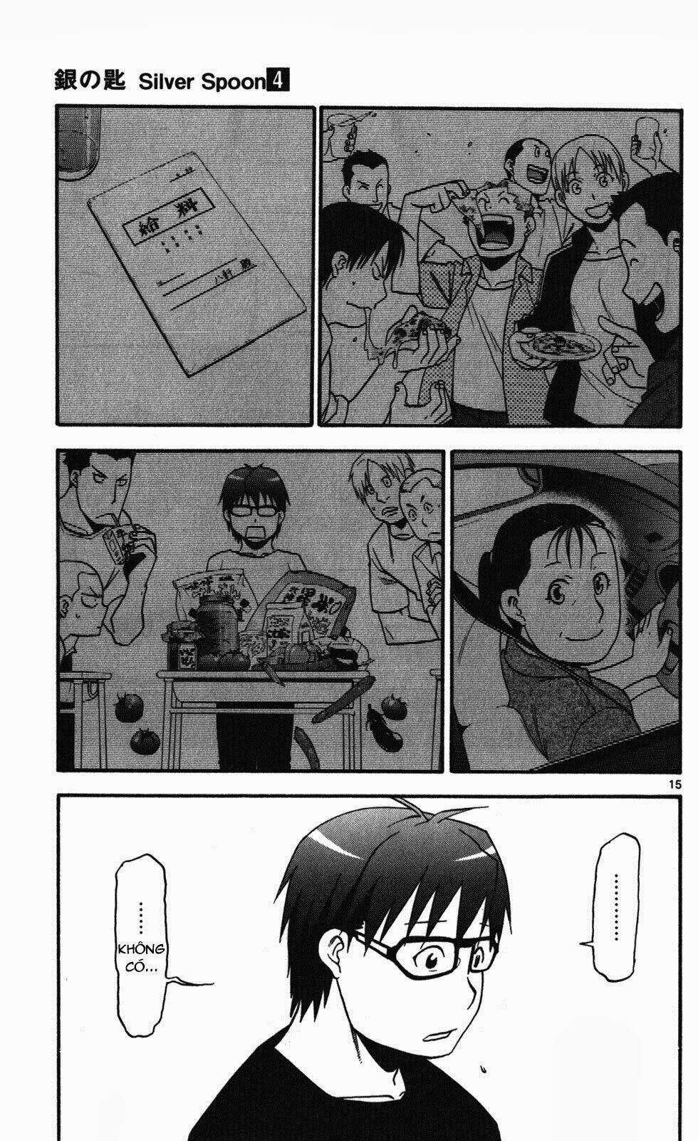 Gin No Saji Chapter 34 trang 14