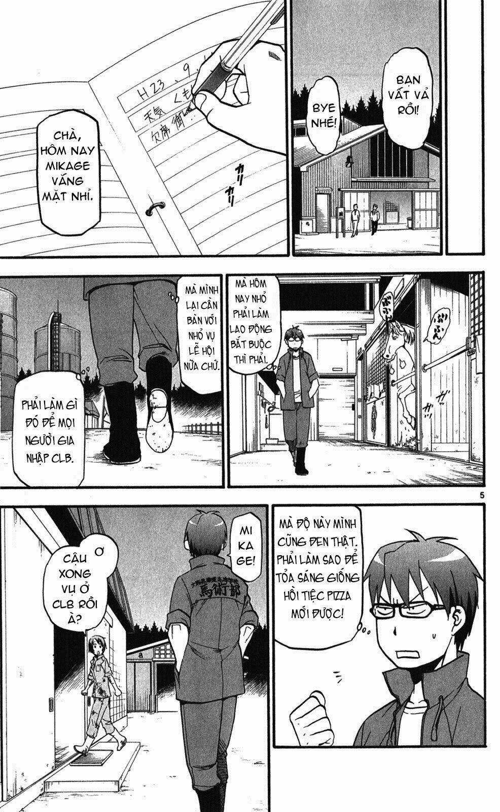 Gin No Saji Chapter 35 trang 4