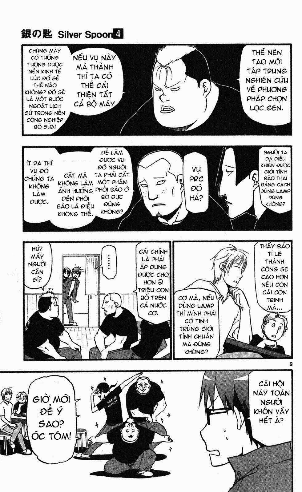 Gin No Saji Chapter 35 trang 8