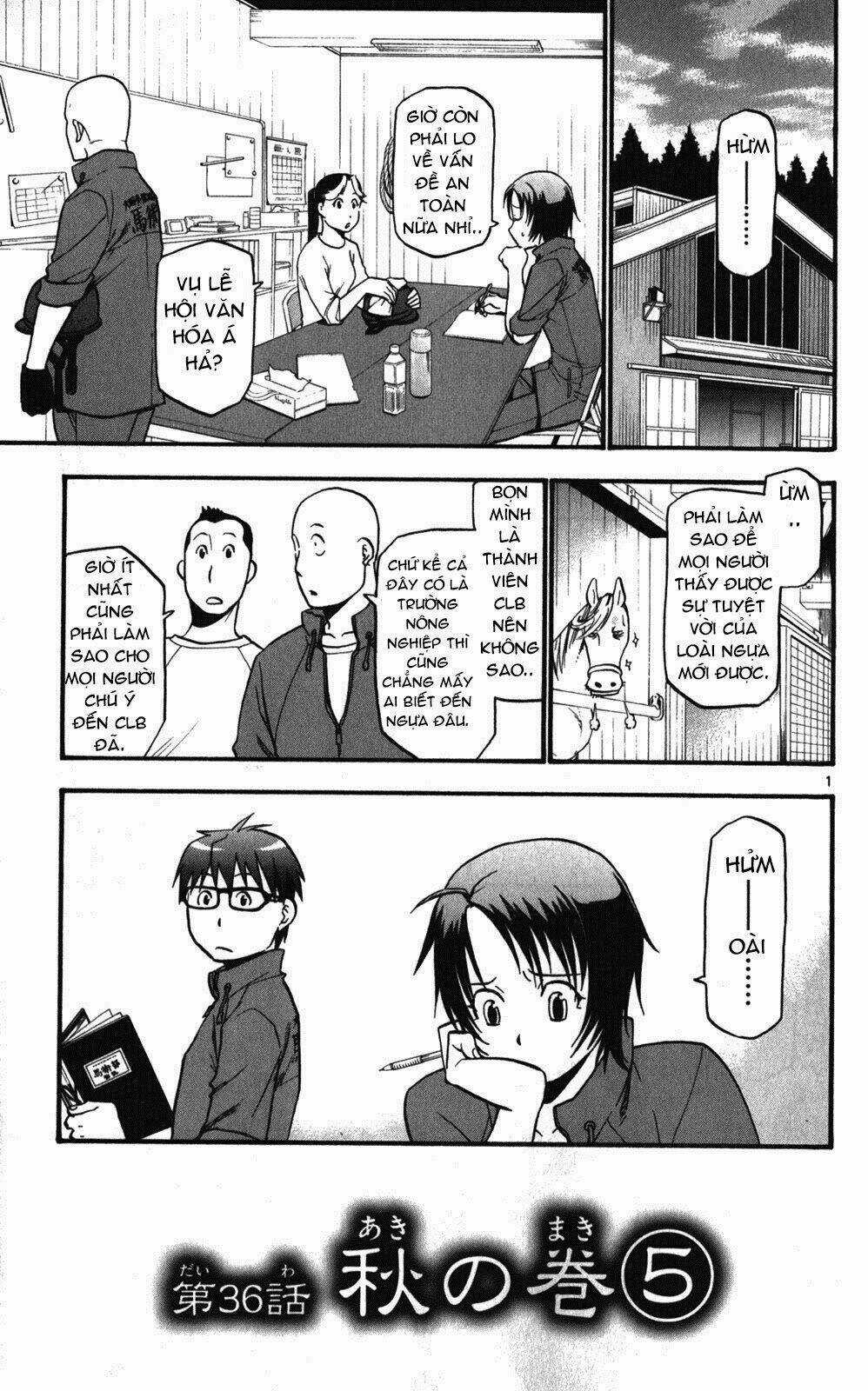 Gin No Saji Chapter 36 trang 8