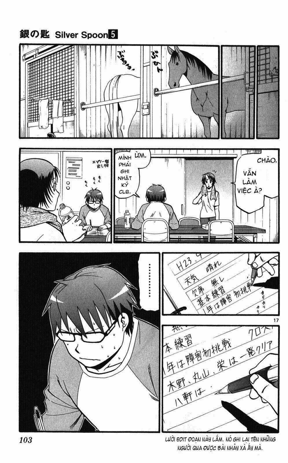 Gin No Saji Chapter 40 trang 16