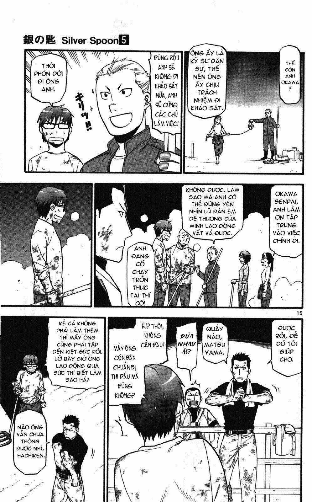 Gin No Saji Chapter 43 trang 14