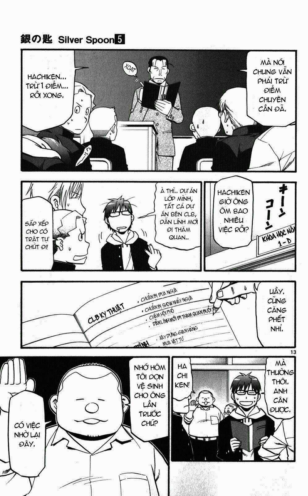 Gin No Saji Chapter 44 trang 12