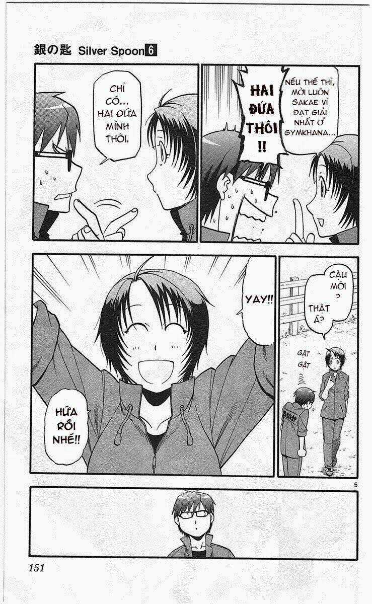 Gin No Saji Chapter 52 trang 4