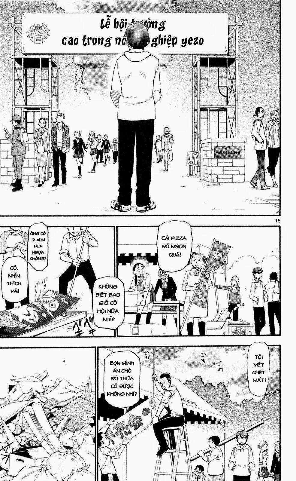 Gin No Saji Chapter 55 trang 14