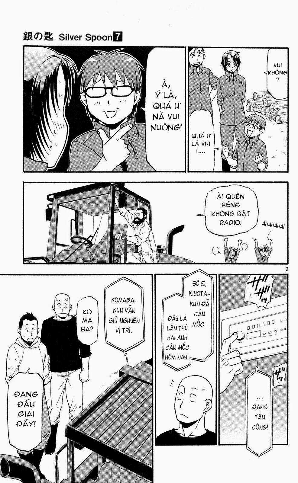 Gin No Saji Chapter 59 trang 8