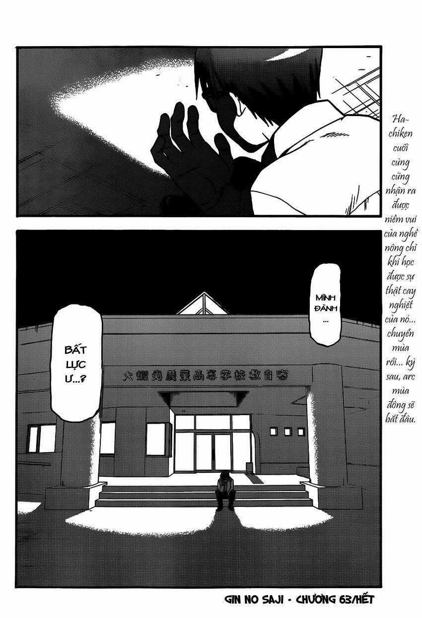 Gin No Saji Chapter 63 trang 18