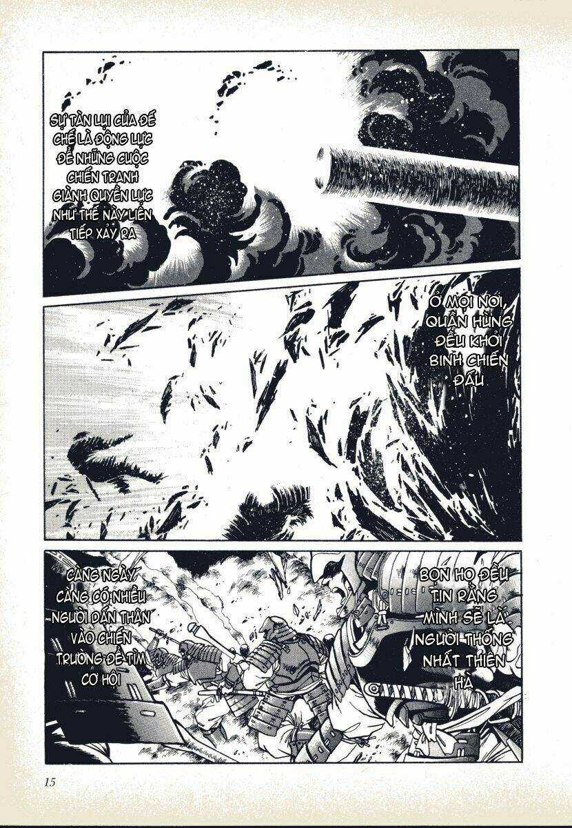 Ginga Sengoku Gunyuuden Rai Chapter 1 trang 11