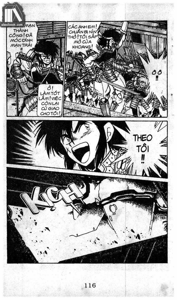 Ginga Sengoku Gunyuuden Rai Chapter 13.1 trang 11