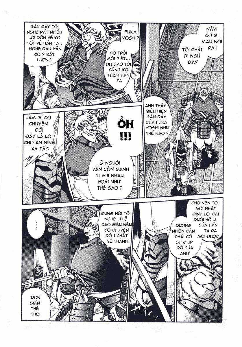 Ginga Sengoku Gunyuuden Rai Chapter 3 trang 17