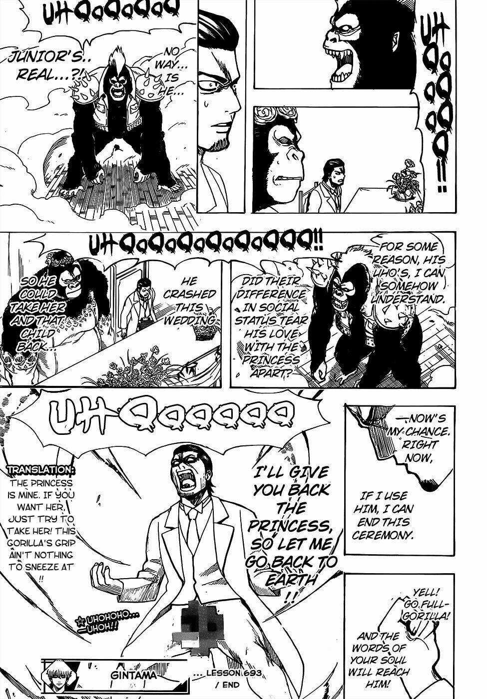 Gintama - Linh Hồn Bạc Chapter 693 trang 14