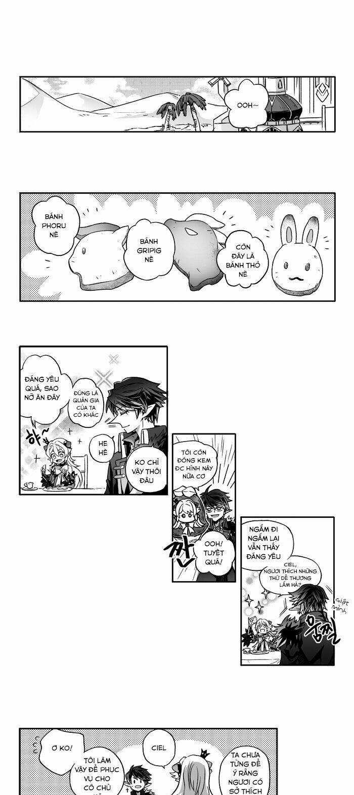 Giờ Trà Của Lu & Ciel Chapter 4 trang 12