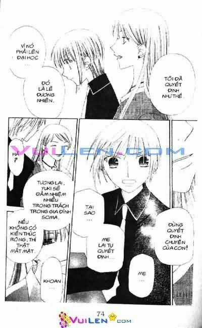 Giỏ Trái Cây - Fruit Basket Chapter 18 trang 67