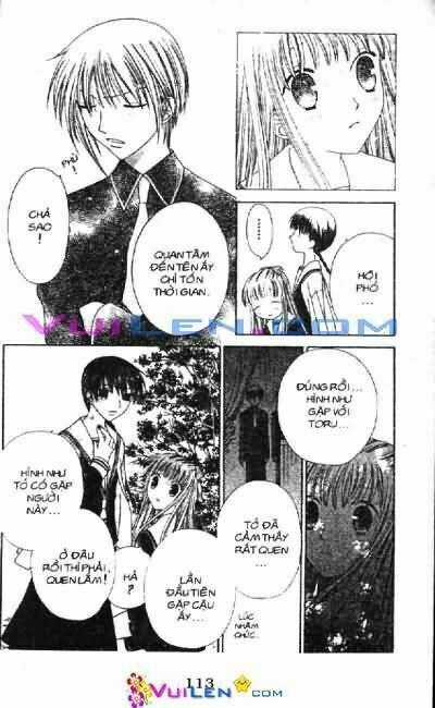 Giỏ Trái Cây - Fruit Basket Chapter 19 trang 112
