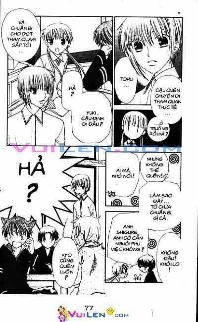 Giỏ Trái Cây - Fruit Basket Chapter 19 trang 76