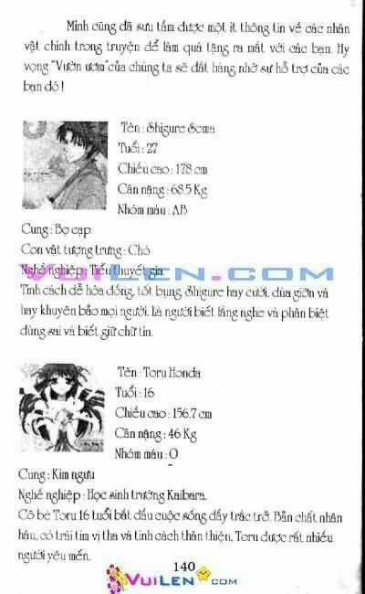 Giỏ Trái Cây - Fruit Basket Chapter 2 trang 133