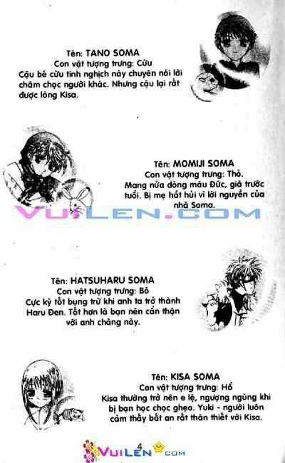 Giỏ Trái Cây - Fruit Basket Chapter 20 trang 3