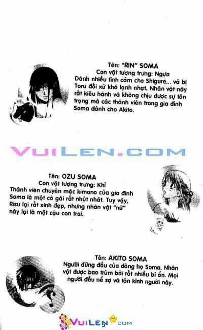 Giỏ Trái Cây - Fruit Basket Chapter 20 trang 4