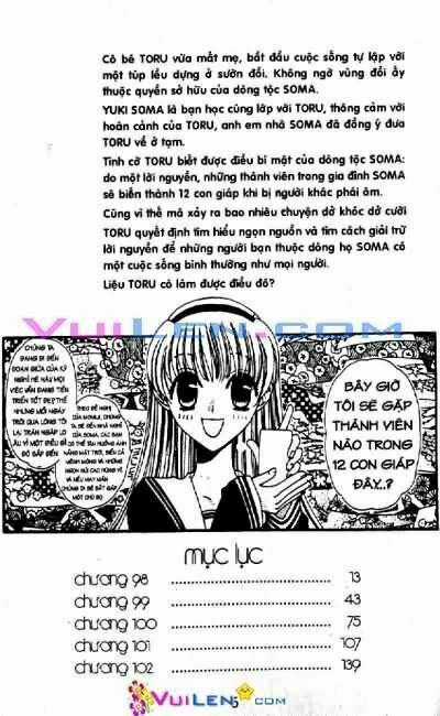 Giỏ Trái Cây - Fruit Basket Chapter 20 trang 5