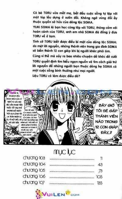 Giỏ Trái Cây - Fruit Basket Chapter 21 trang 5