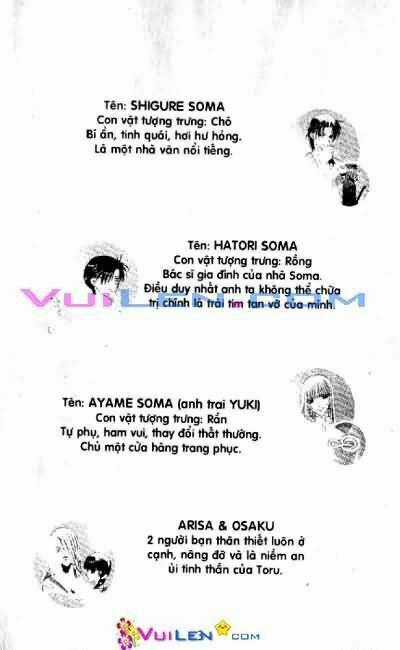 Giỏ Trái Cây - Fruit Basket Chapter 22 trang 2