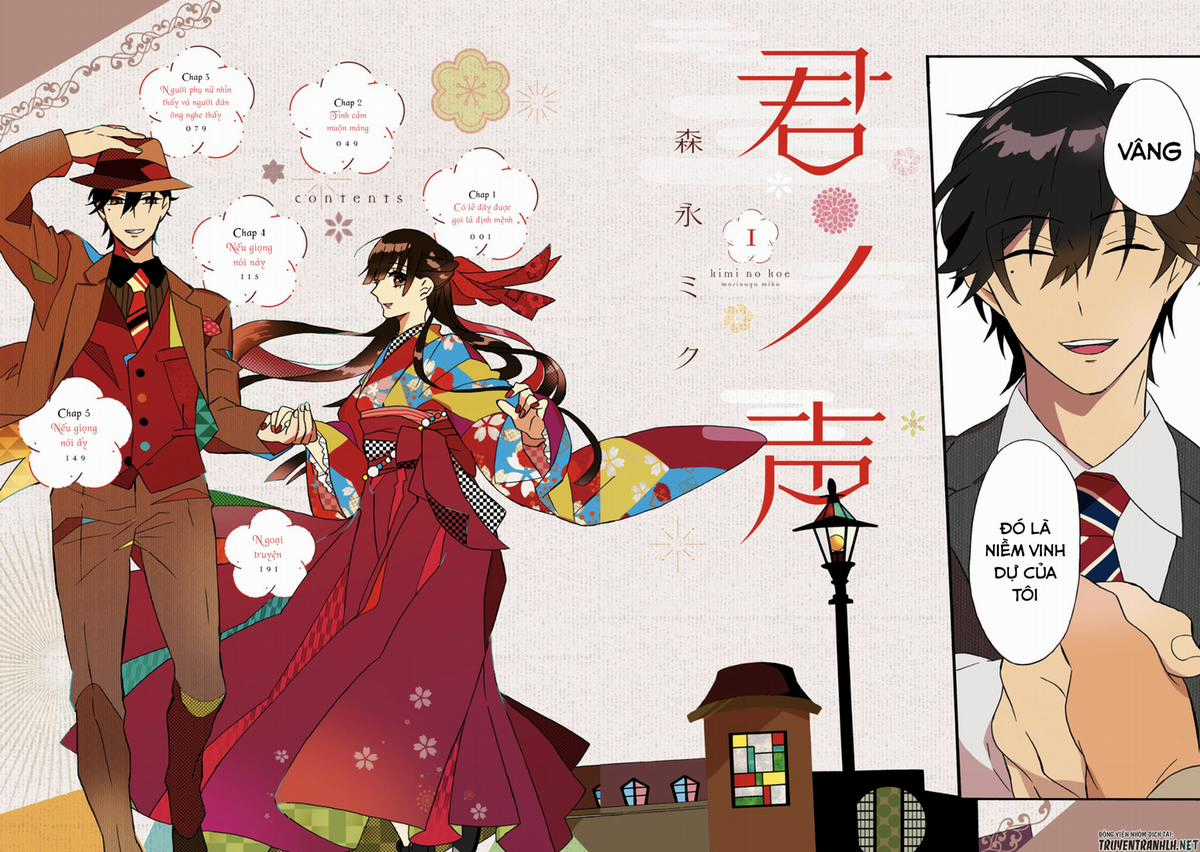 giọng nói của em Chapter 1 trang 3