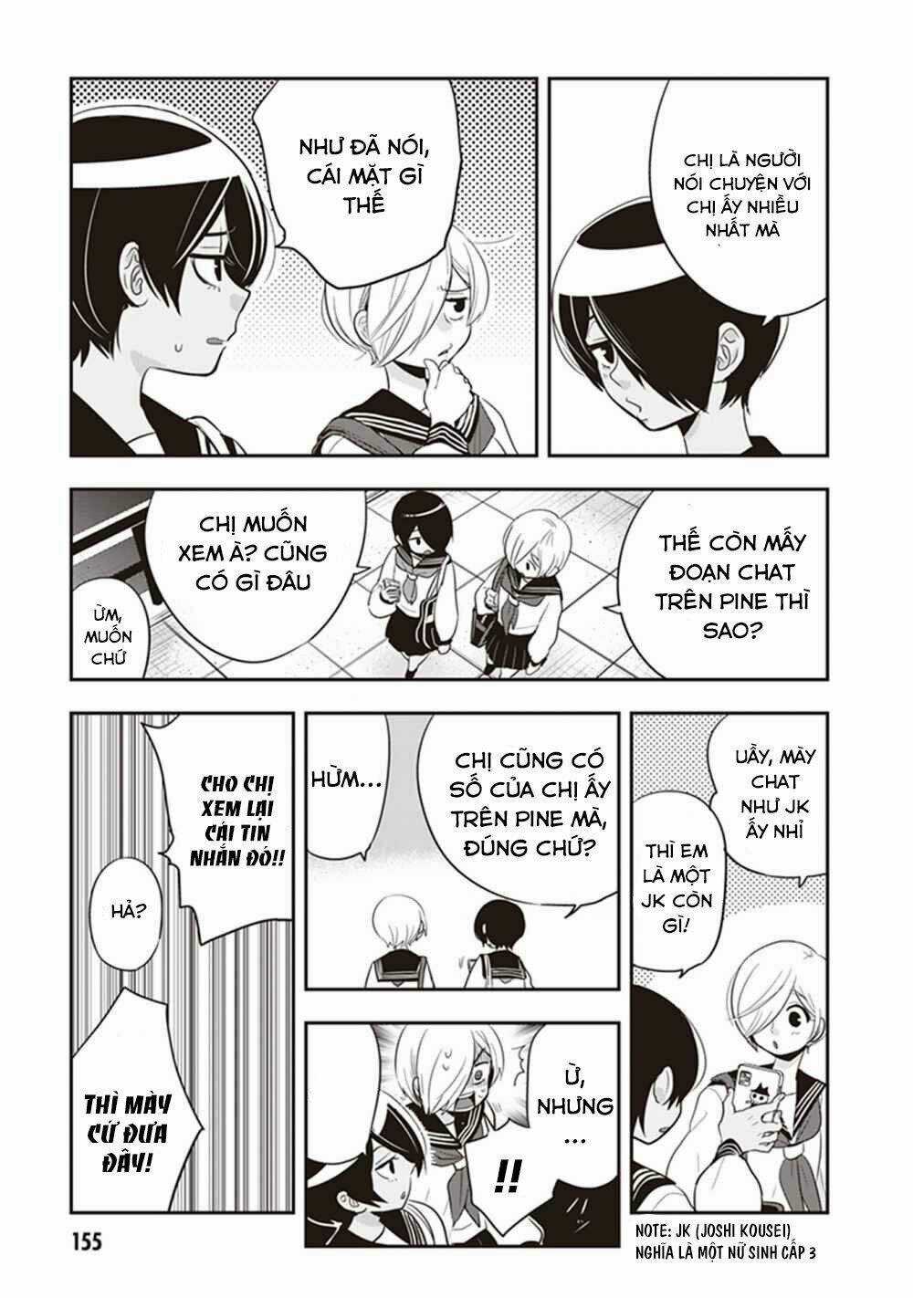 Giri-Giri Saegiru Katagirisan Chapter 27.5 trang 7